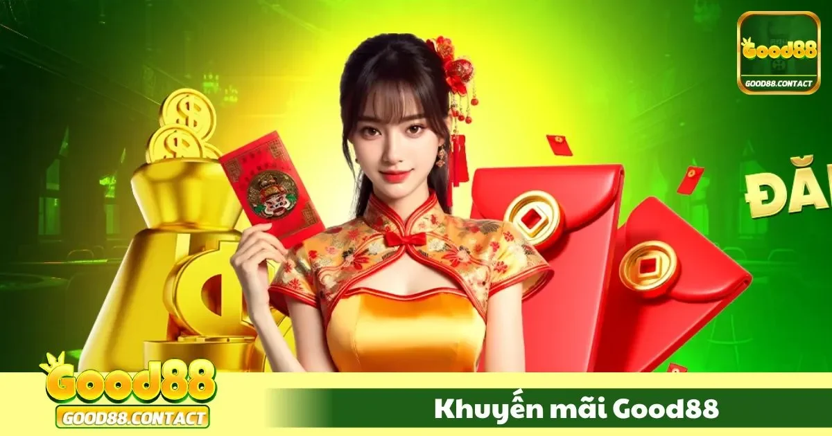 Khuyến Mãi Good88 - Ưu Đãi Bất Ngờ Mỗi Ngày