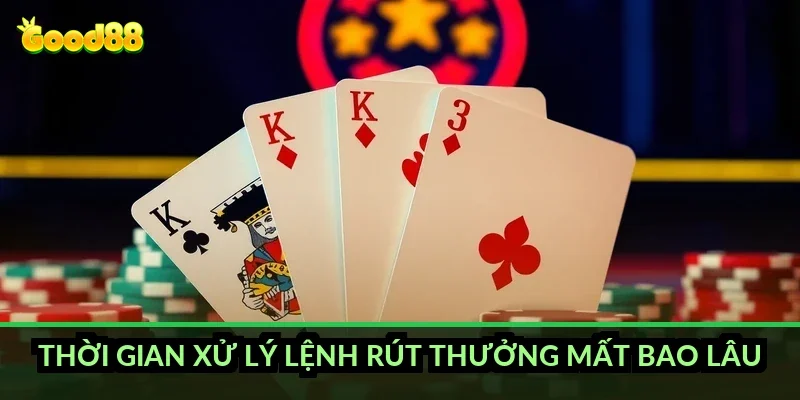 Xì dách online đổi thưởng Good88: luật tính điểm, ngũ linh, xì bàng ra sao? 5 Thời gian xử lý lệnh rút thưởng mất bao lâu?